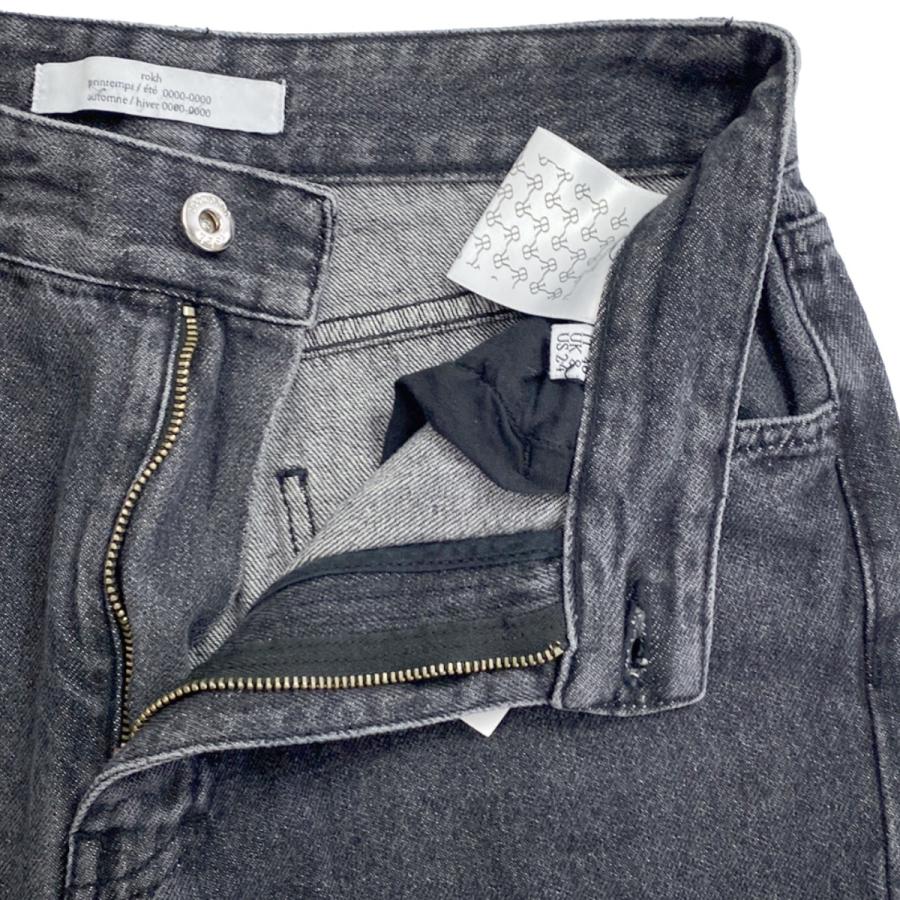 リヴィントーン LIVINGTONE RELAXED OPEN KNEE デニムパンツ ジーンズ