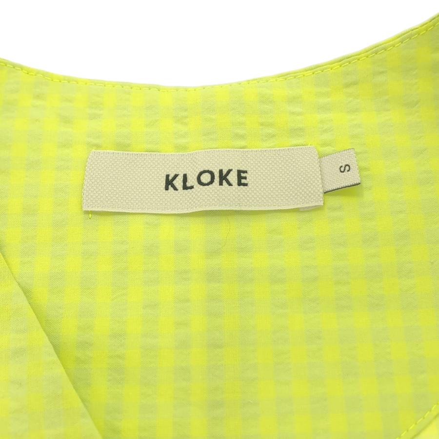 KLOKE（クローク） 24SS ELUDE TOP シアサッカーシャツトップス