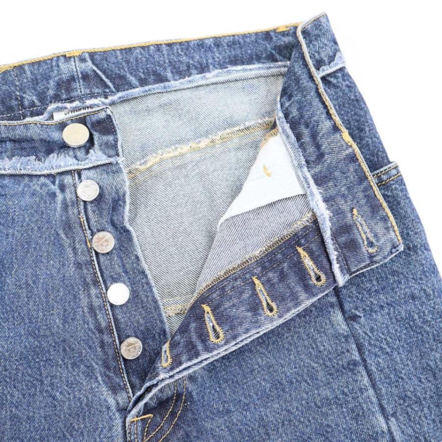 VETEMENTS ヴェトモン 20AW 再構築カットオフデニムパンツ WAH20PA306  