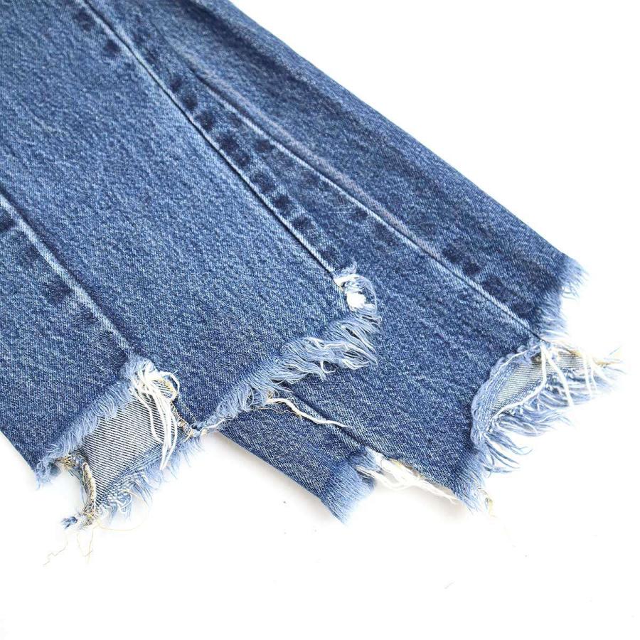 VETEMENTS ヴェトモン 20AW 再構築カットオフデニムパンツ WAH20PA306  