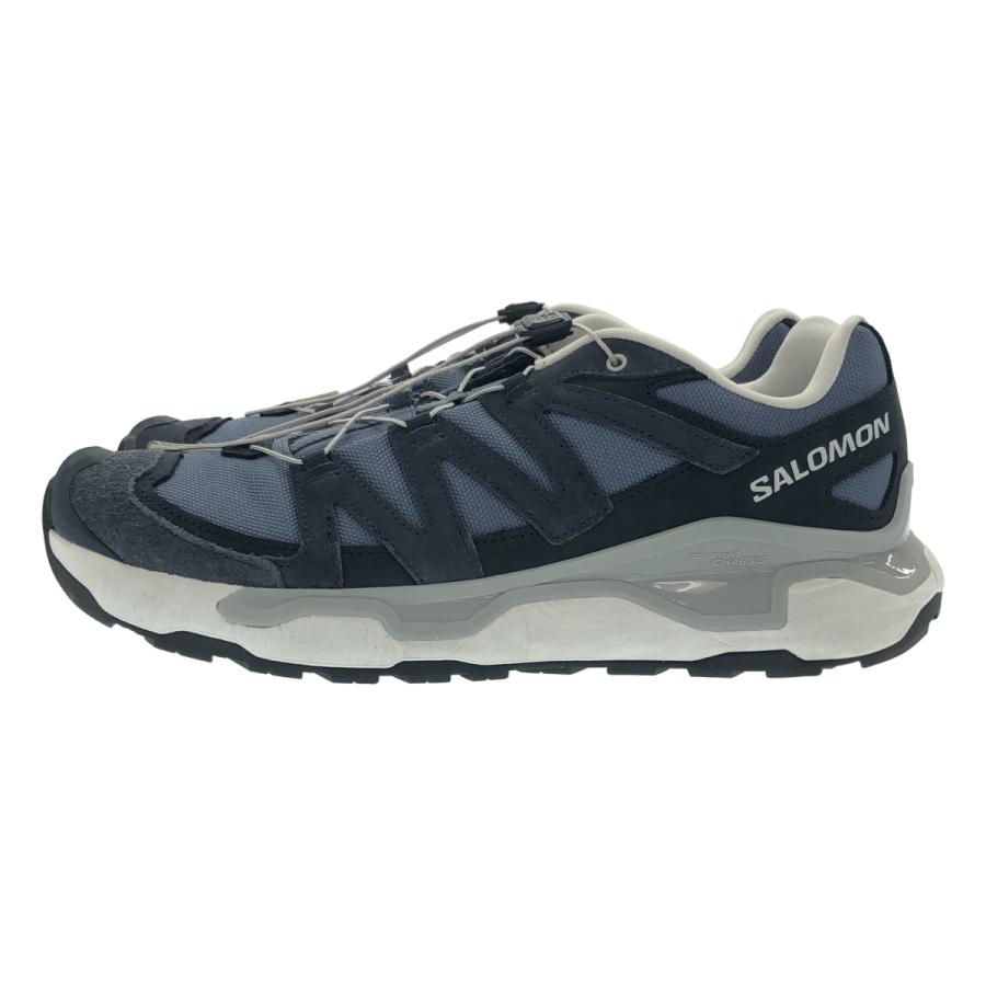 サロモン　XCローム　ネイビー　28センチ　美品 SALOMON（サロモン） XC ROAM LEATHER スニーカー 491224 ブルー 28cm