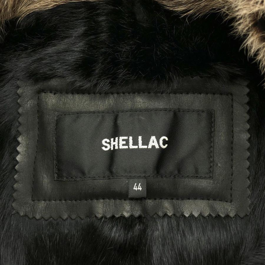 SHELLAC（シェラック） 裏地ラビットファーホースレザージャケット