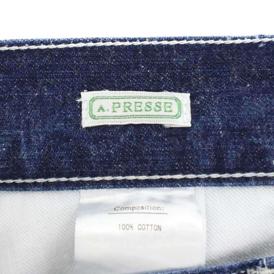 A.PRESSE（アプレッセ） ア プレッセ 23SS Military Denim Trousers