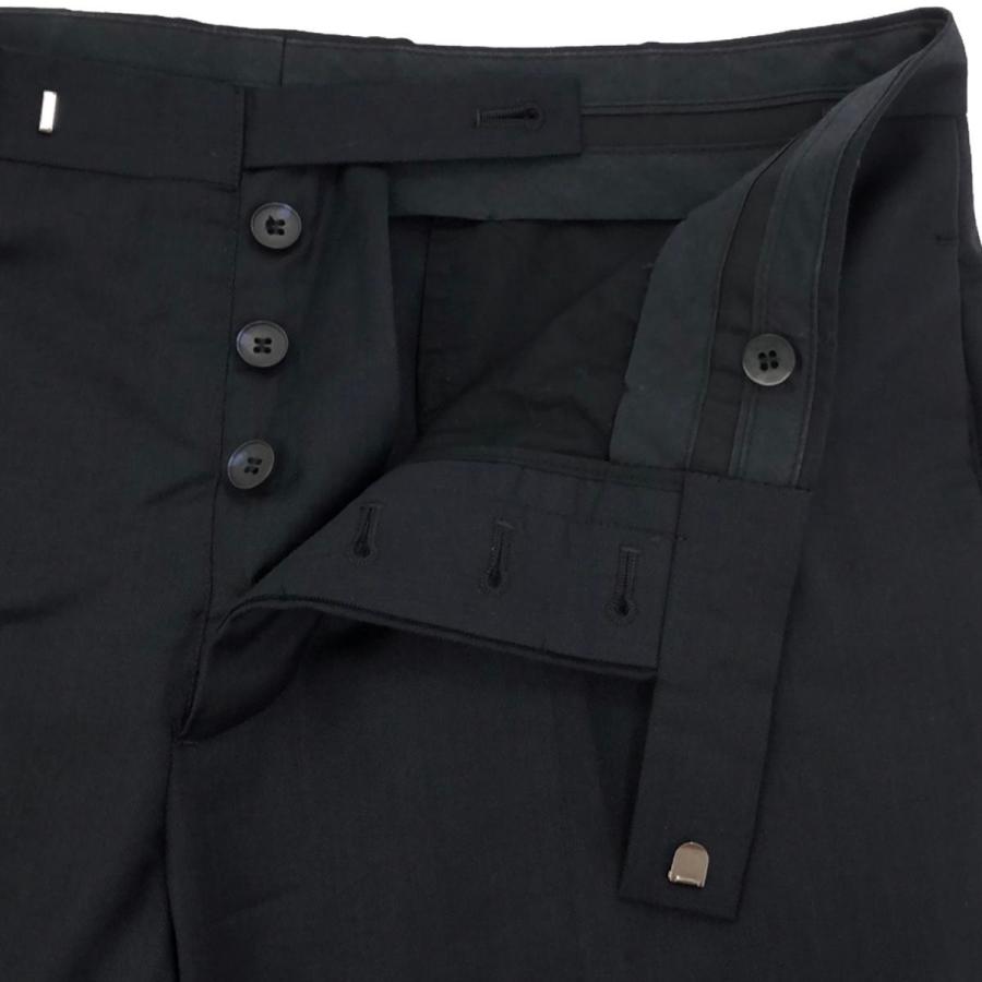 HELMUT LANG ヘルムートラング ナイロン スラックス パンツ ネイビー HELMUT LANG ヘルムートラング ナイロン スラックス パンツ ネイビー