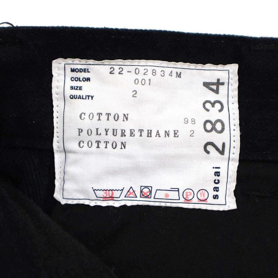 sacai サカイ 22SS Knee Zip Denim 二―ジップベルテッドデニム sacai サカイ 22SS Knee Zip Denim 二―ジップベルテッドデニム
