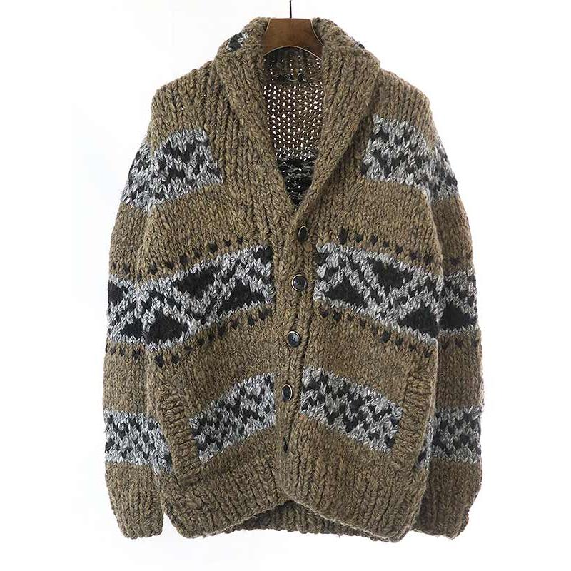 DOLCE&GABBANA ドルチェ&ガッバーナ 12AW アルパカ混 カウチン DOLCE&GABBANA ドルチェ&ガッバーナ 12AW アルパカ混 カウチン
