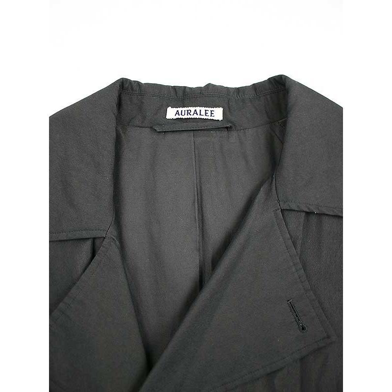 AURALEE オーラリー 20AW WASHED FINX CUPRO TWILL LONG COAT AURALEE オーラリー 20AW WASHED FINX CUPRO TWILL LONG COAT
