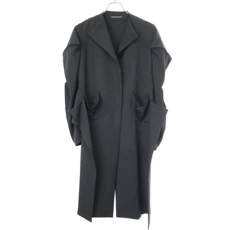 ヨウジヤマモトウールギャバジンロングジャケット