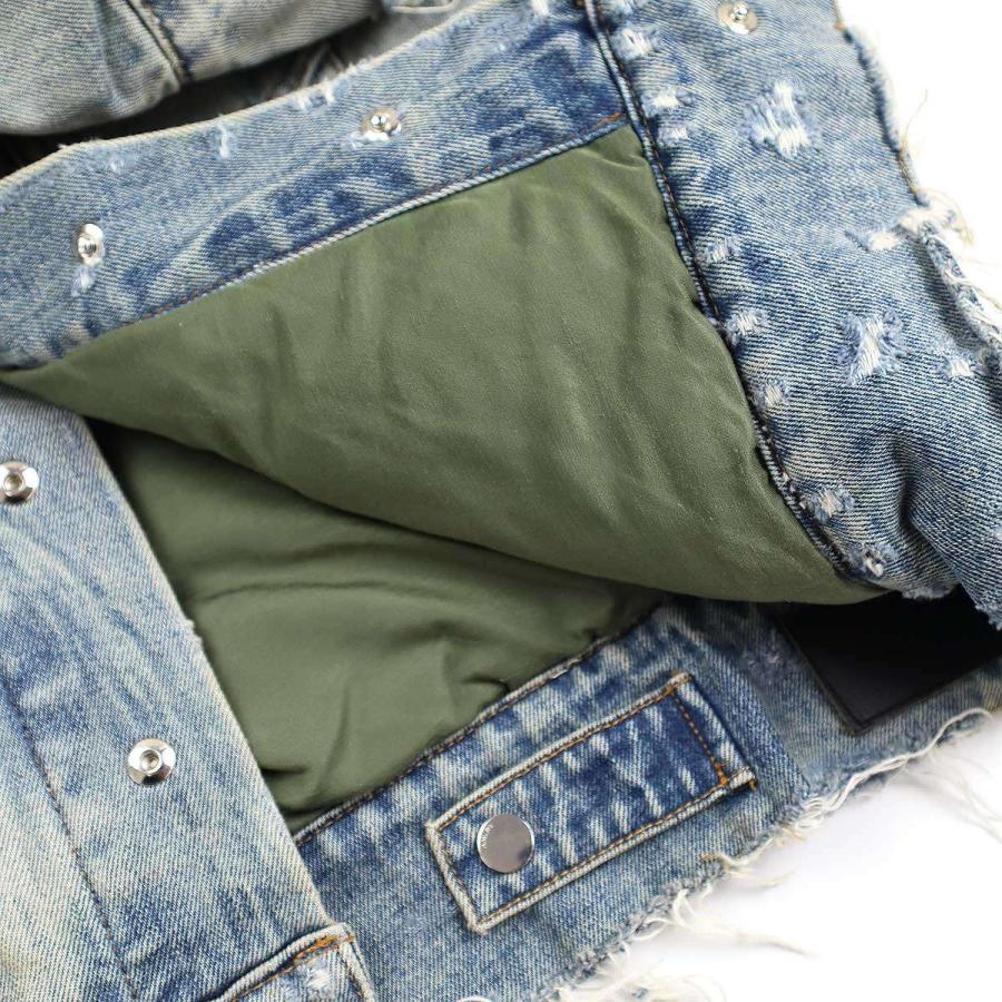 AMIRI アミリ REVERSIBLE TRUCKER BOMBER リバーシブル AMIRI アミリ REVERSIBLE TRUCKER BOMBER リバーシブル