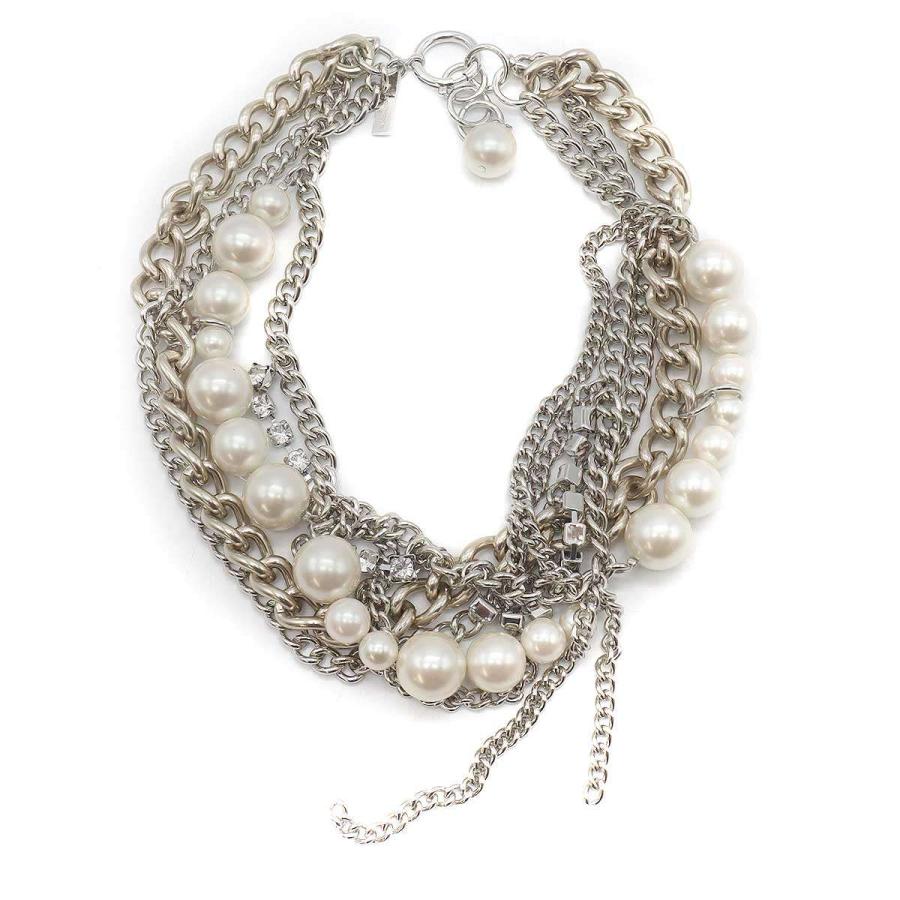 JUNYA WATANABE（ジュンヤワタナベ） 23SS パールチェーンネックレス