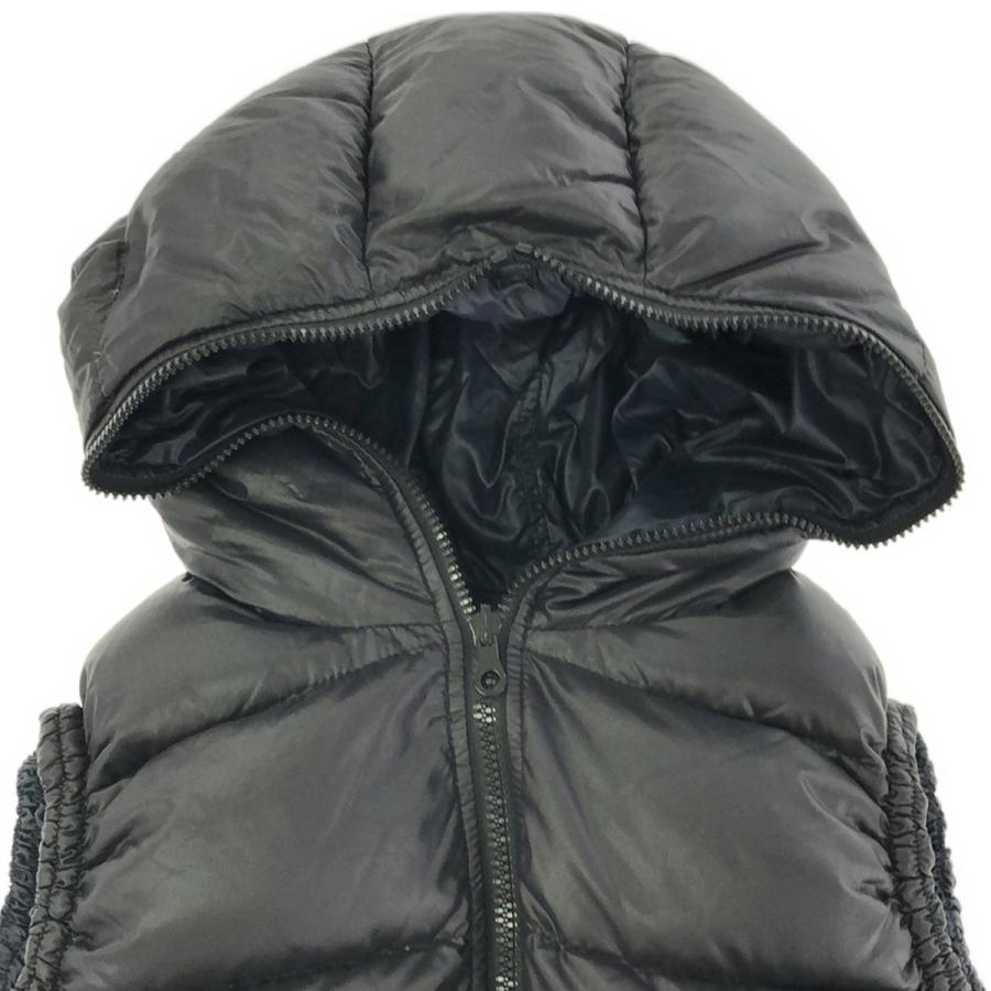 DUVETICA - DUVETICA デュベティカ FEBE-ERRE リバーシブルダウンベスト 15A FEBE-ERRE ブラック×ネイビー 40 DUVETICA デュベティカ FEBE-ERRE リバーシブルダウンベスト 15A