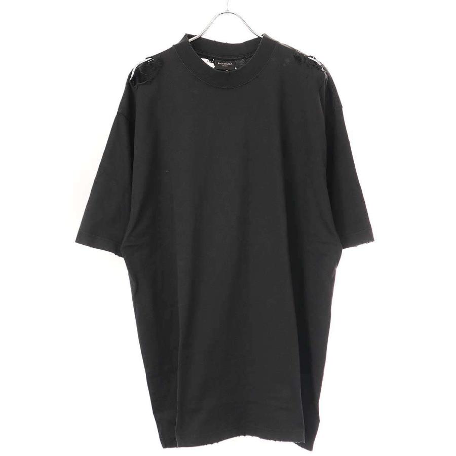 BALENCIAGA（バレンシアガ） 24SS ロゴプリント ダメージオーバー 