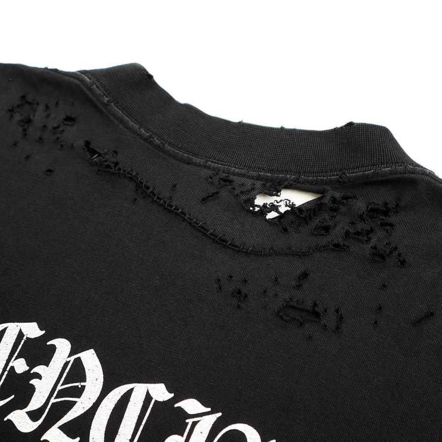 BALENCIAGA（バレンシアガ） 24SS ロゴプリント ダメージオーバー