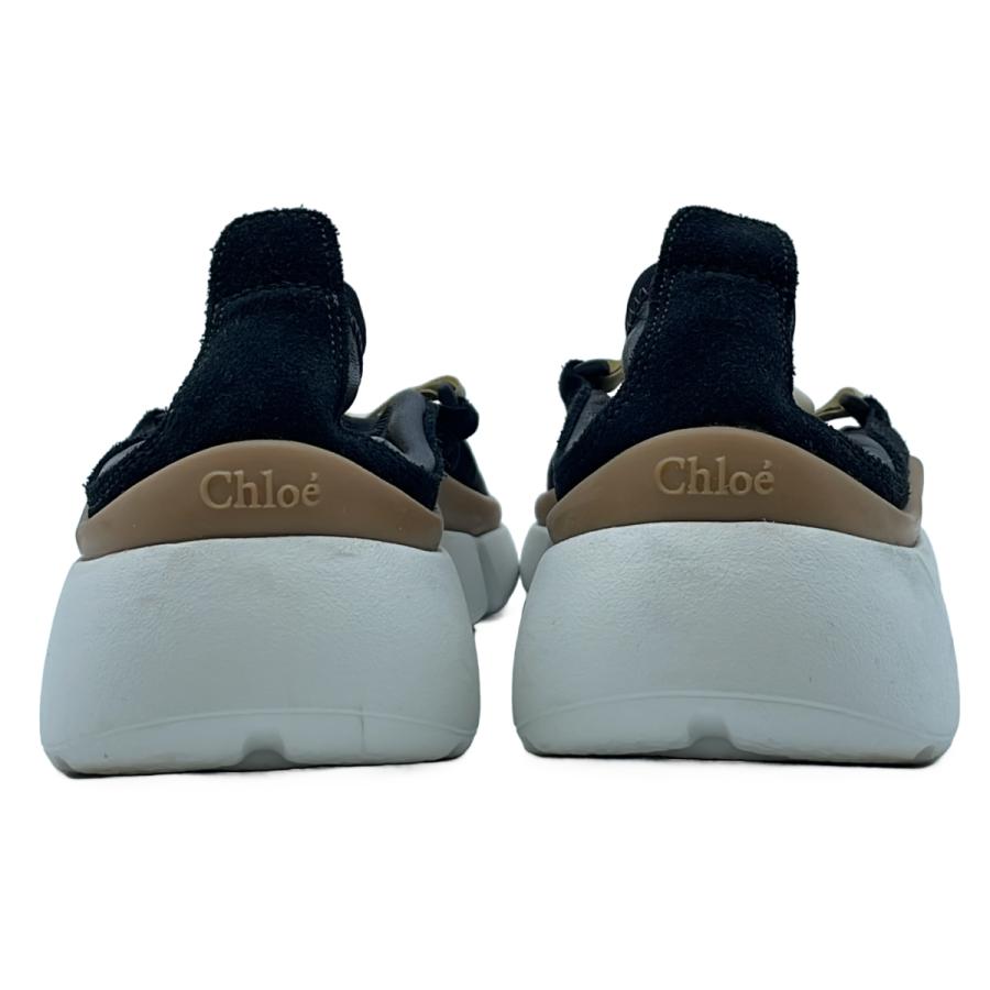 クロエ SONNIE スニーカー 37 Chloe（クロエ） Sonnie Ballerina レザーバレリーナスニーカー