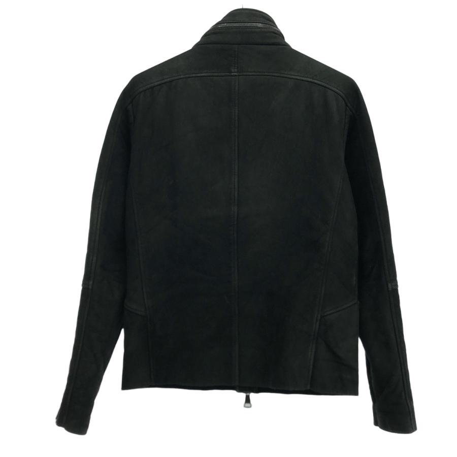 GIORGIO BRATO（ジョルジオブラット） ラムレザージャケット ブラック