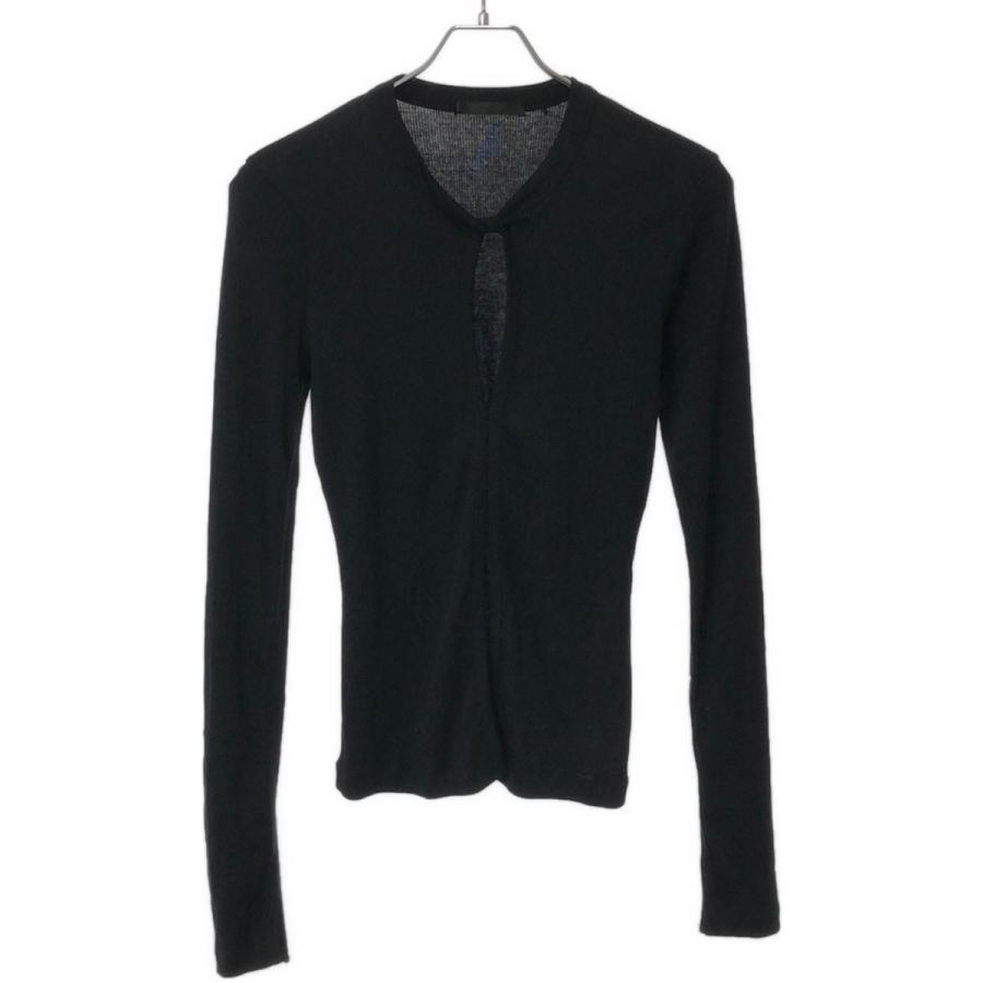 Helmut lang long sleeve カットソー HELMUT LANG Slash Cut Out Long Sleeve Top Helmut Lang