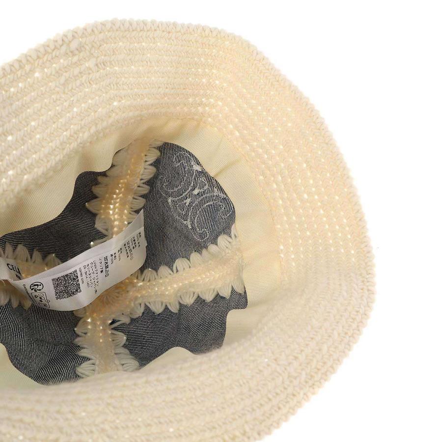 CELINE セリーヌ 24SS Triomphe Bucket Hat Crocheted Wool and