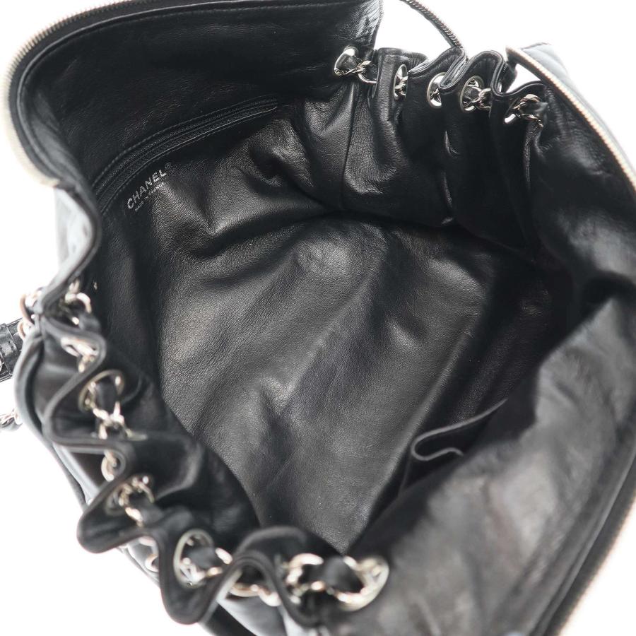 CHANEL シャネル 2007 Coco Charm Shoulder Bag ココチャームラムスキンショルダーバッグ  ブラック - CHANEL（シャネル） 2007 Coco Charm Shoulder Bag ココチャーム