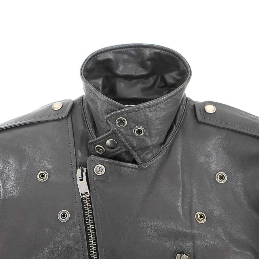 SAINT LAURENT PARIS サンローラン パリ L17 カーフ ダブルレザー