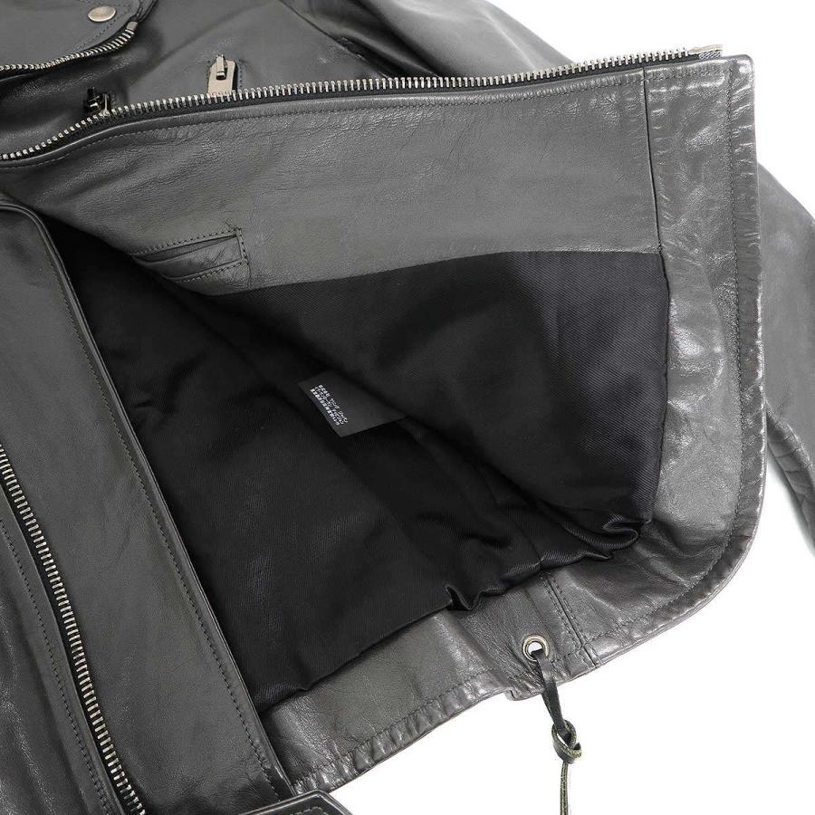 SAINT LAURENT PARIS サンローラン パリ L17 カーフ ダブルレザー
