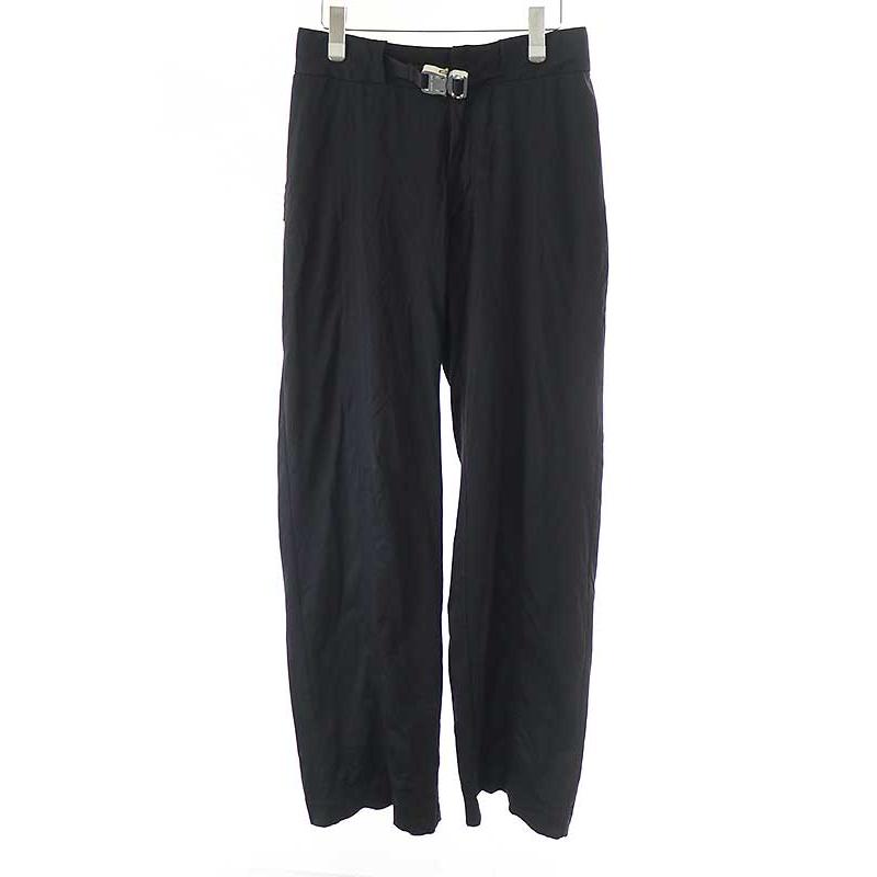 1017 alyx 9sm パンツ バックル付き 1017 ALYX 9SM バックル ストレートジーンズ | ブラック