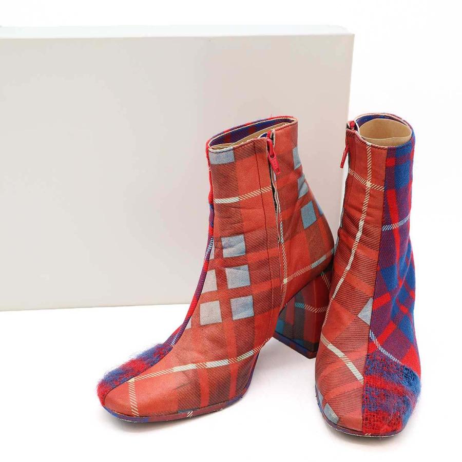 UNDERCOVER（アンダーカバー） 2000AW MELTING POT パッチワークブーツ