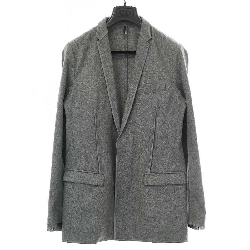 Dior HOMME ディオールオム パイピングナローラペルカシミヤジャケット 