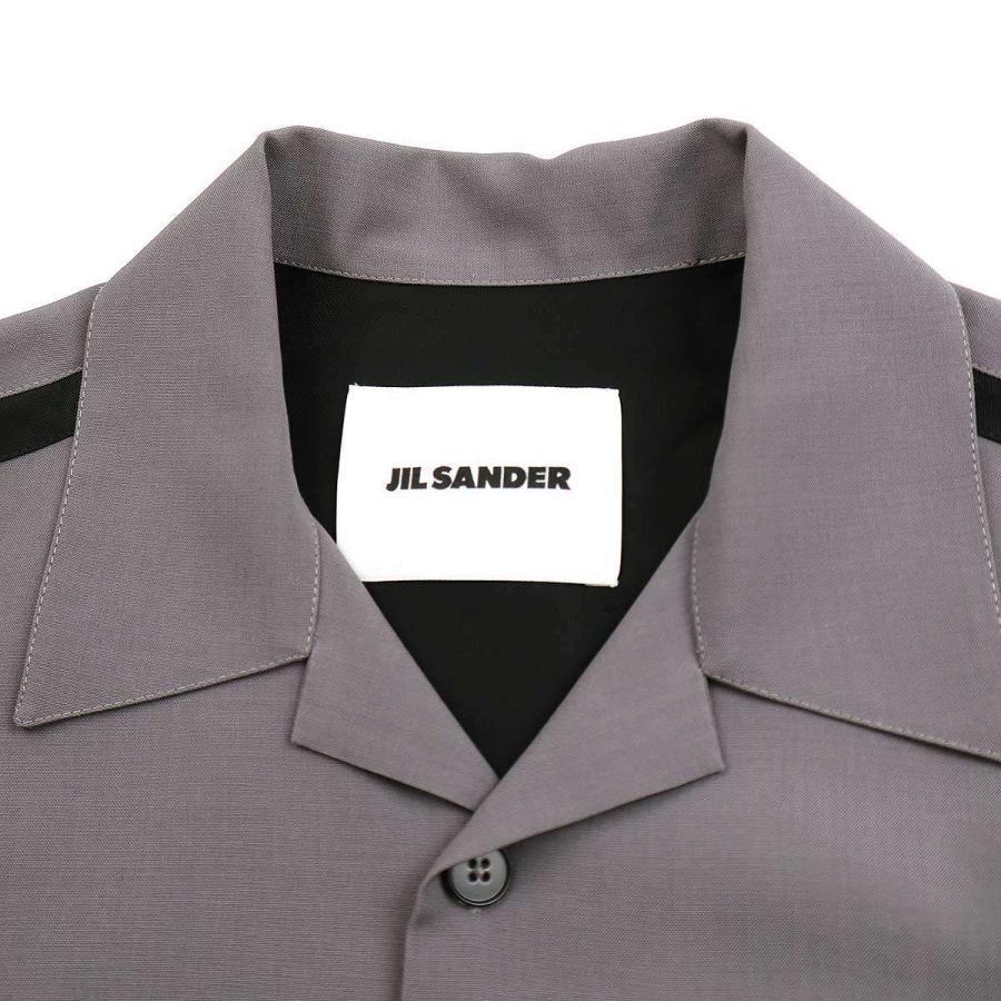 JIL SANDER（ジルサンダー） 21AW ウールオープンカラーポケットシャツ