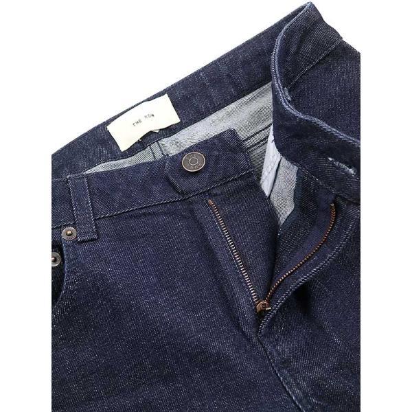 THE ROW ザロウ ストレッチストレートデニムパンツ インディゴブルー  