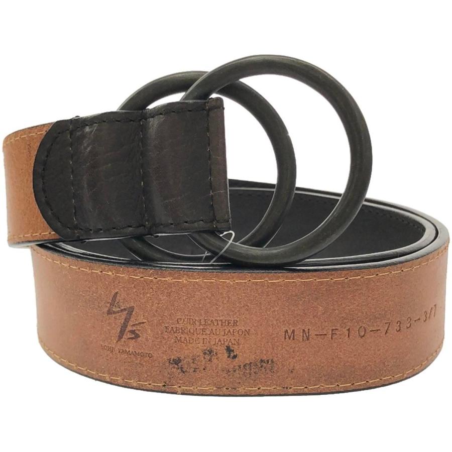 Y's for men ワイズ フォーメン ダブルリングレザーベルト MN Y's for men ワイズ フォーメン ダブルリングレザーベルト MN