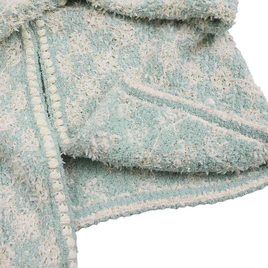 CHANEL シャネル 23SS ココボタンノーカラーツイードジャケット CHANEL シャネル 23SS ココボタンノーカラーツイードジャケット