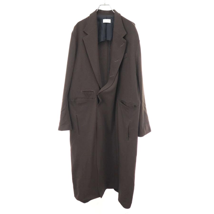 BED J.W. FORD（ベッドフォード） 25SS Wool Double-Breasted Coat