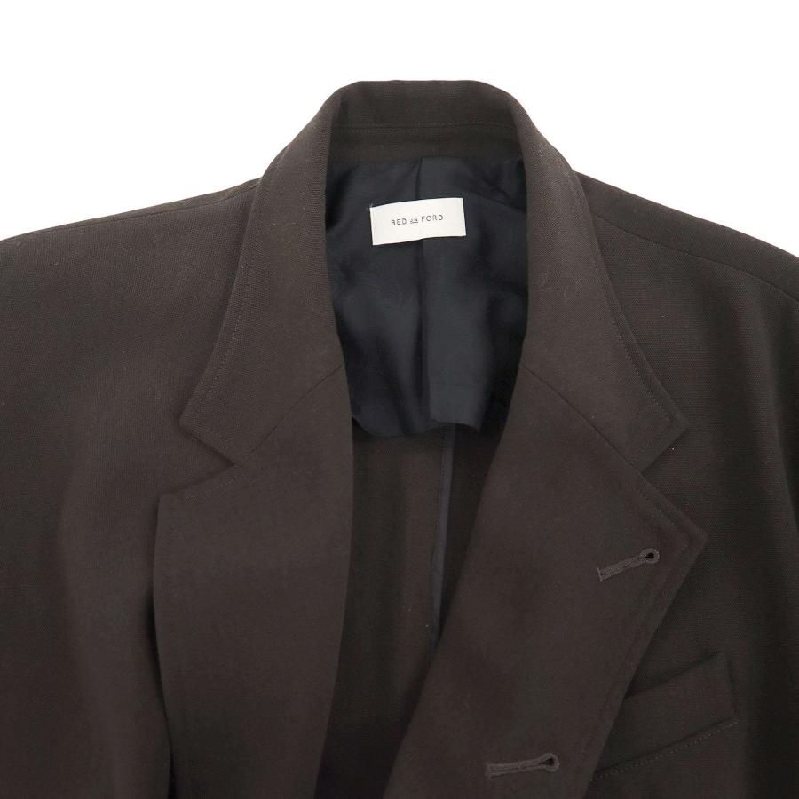 BED J.W. FORD（ベッドフォード） 25SS Wool Double-Breasted Coat