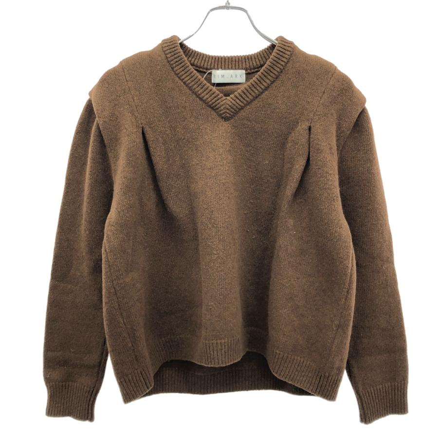 RIM.ARK リムアーク 21AW Back volume v-neck knit tops Vネックニット