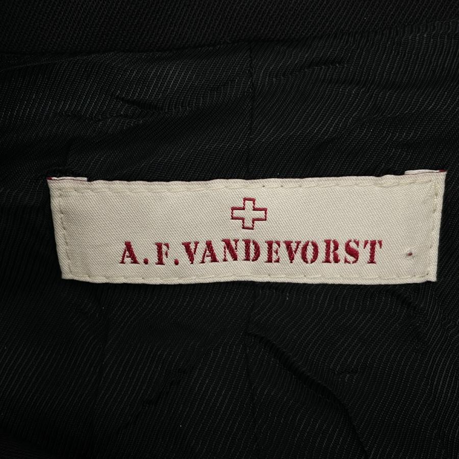 A.F.VANDEVORST エーエフヴァンデヴォルスト 17AW スパンコールデザインノースリーブブラウスシャツ  ゴールド 36 IT6B1107U9E0の画像