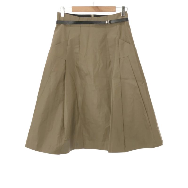 TOGA PULLA トーガ プルラ Laminate Cotton Skirt ラミネート加工 
