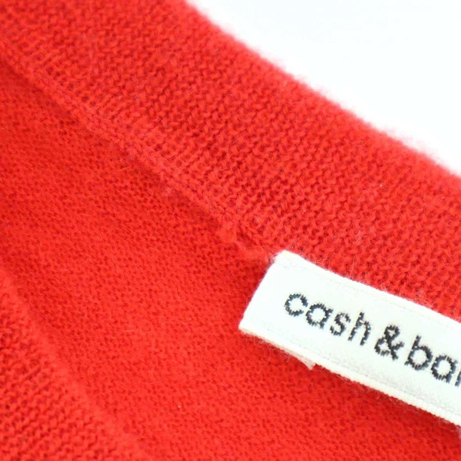 メンズ cash&barba ウーステッドカシミヤ 150 クルーネック, Black