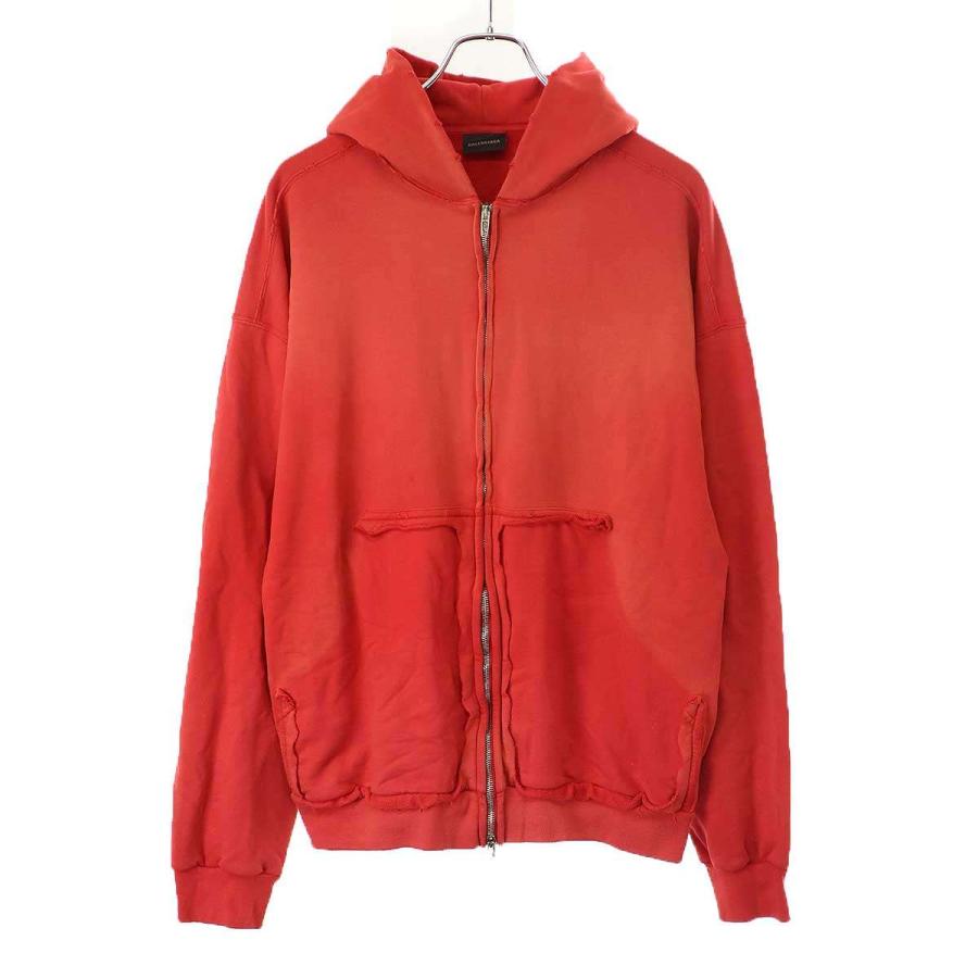 BALENCIAGA（バレンシアガ） 23SS Tape Type Ripped Pocket Hoodie