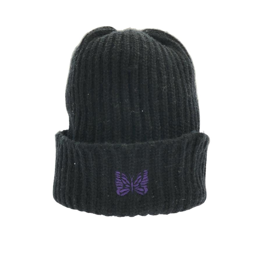 Needles（ニードルス） ニードルズ Watch Cap パピヨン刺繍ニット