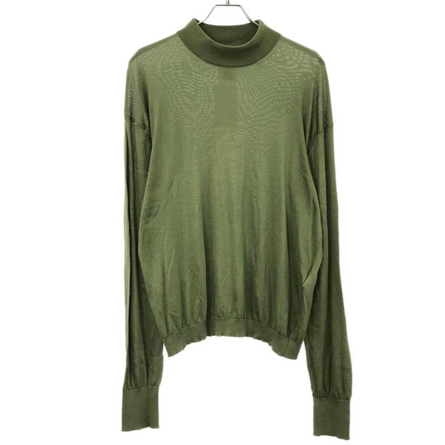 MAGLIANO マリアーノ シルクニットセーター グリーン M IT6EGKL2X6K0  