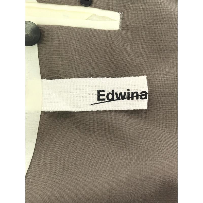 Edwina Horl エドウィナホール ウールダブルチェスターコート Edwina Horl エドウィナホール ウールダブルチェスターコート