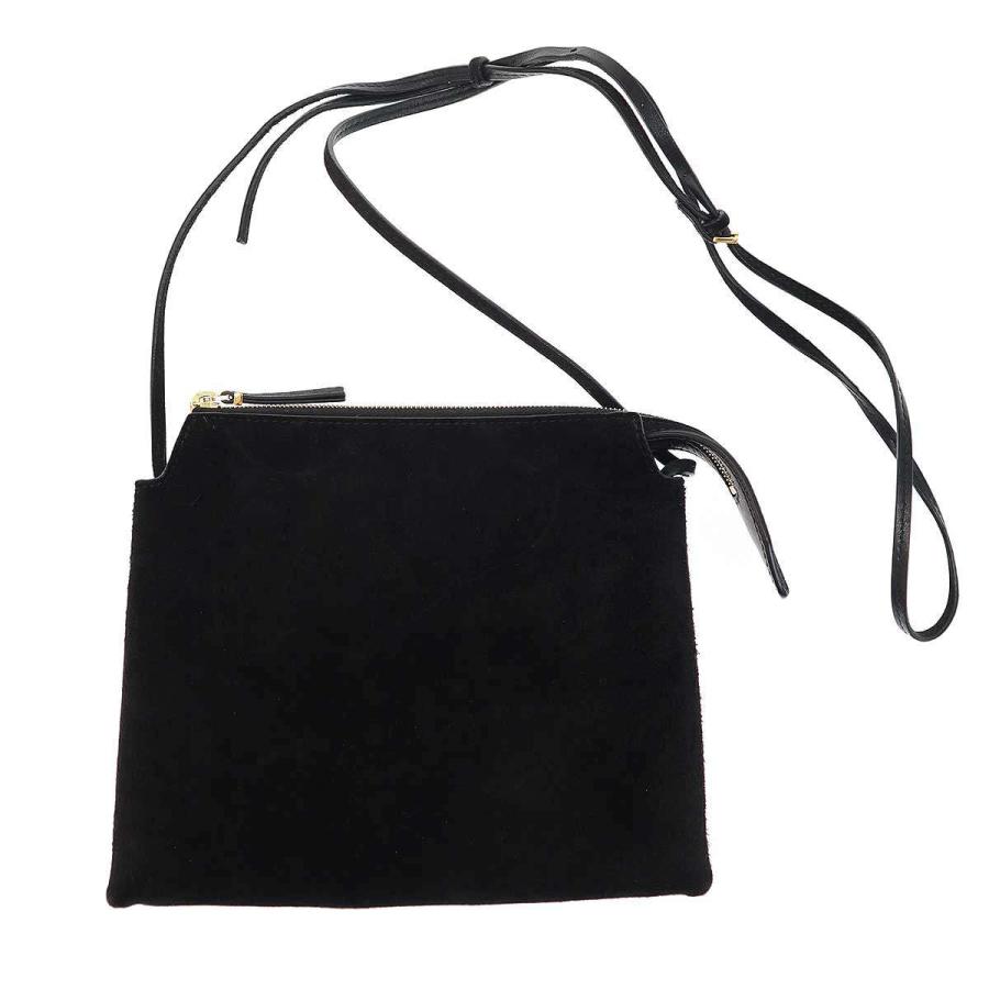 THE ROW ザ ロウ Mini Nu Twin スウェードツインショルダーバッグ