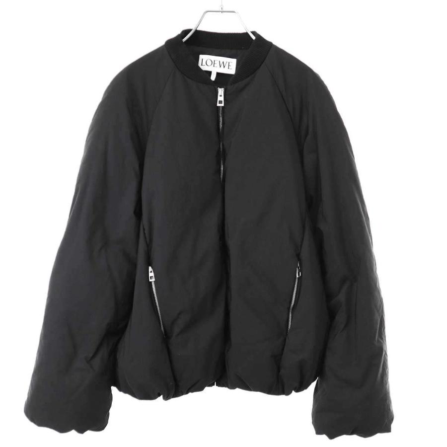 LOEWE（ロエベ） パテッドボンバージャケット H526Y02W56 ブラック 46 