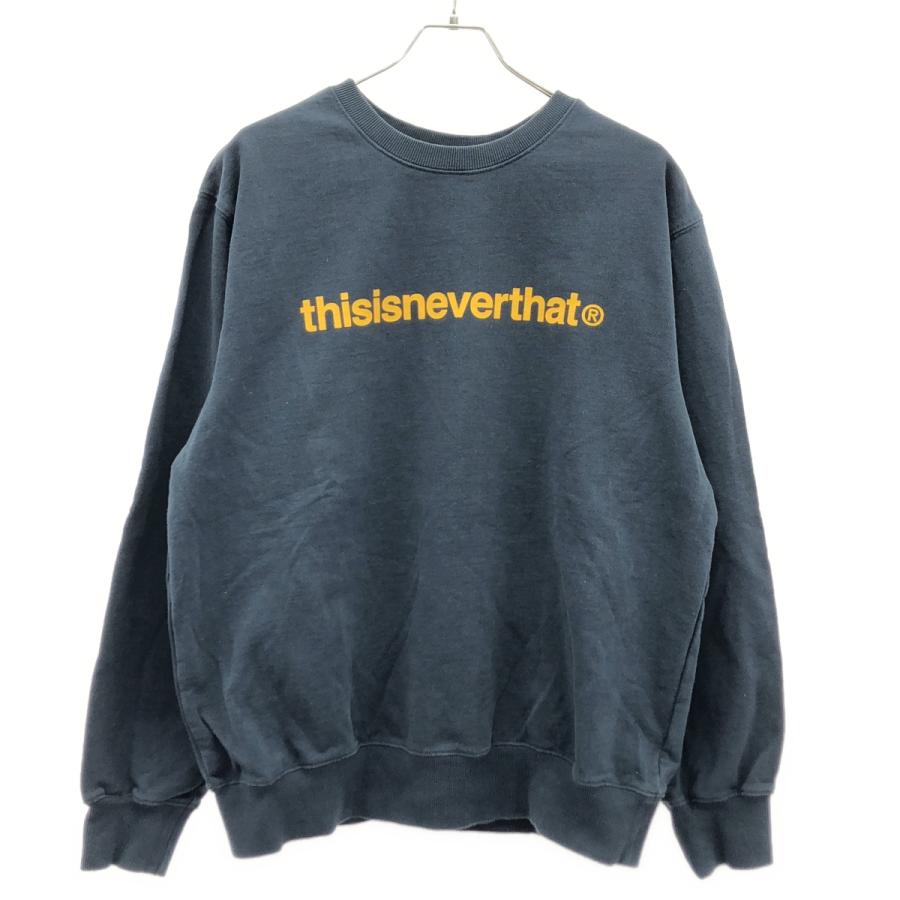 thisisneverthat（ディスイズネバーザット） ロゴプリントスウェット 