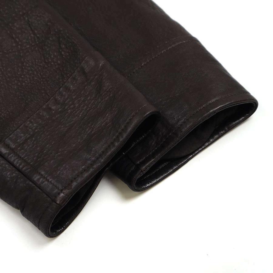 COMOLI コモリ 22AW ラムレザージップショートジャケット W03