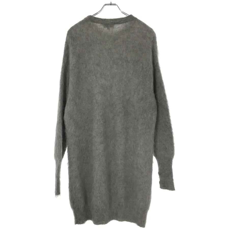 HYKE（ハイク） 18AW モヘアロングニットワンピース 182-11152 グレー 
