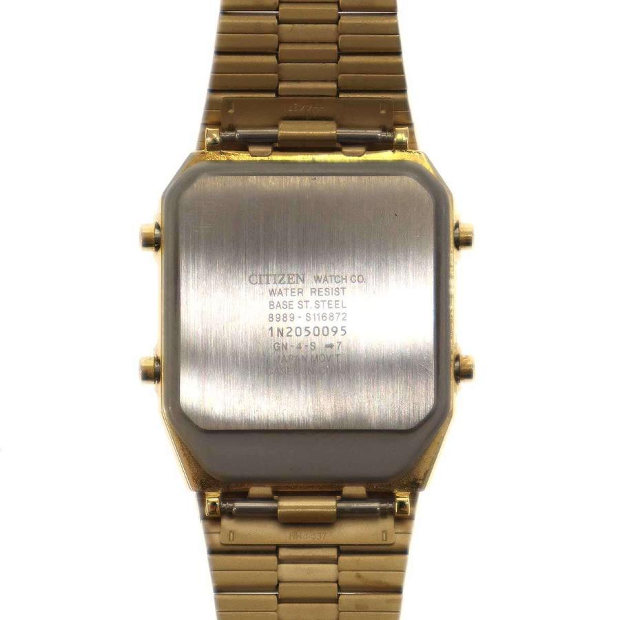 美品 シチズン アナデジテンプ 8989-S116864 メンズ クォーツ腕時計 駅南やまご質店オンラインショップ / シチズン JG2101-78E