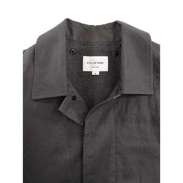 STILL BY HAND スティルバイハンド 22SS ライナー付ステンカラーコート 