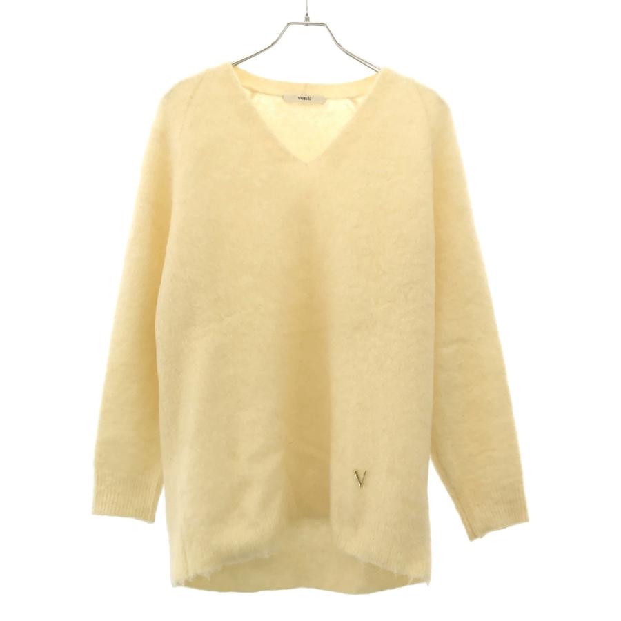 venit（ヴェニット） Vネックモヘアニットセーター VEK-7939