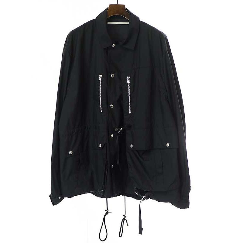 Tamme タム SAMPLE/F1 COACH JACKET コーチジャケット ブラック 